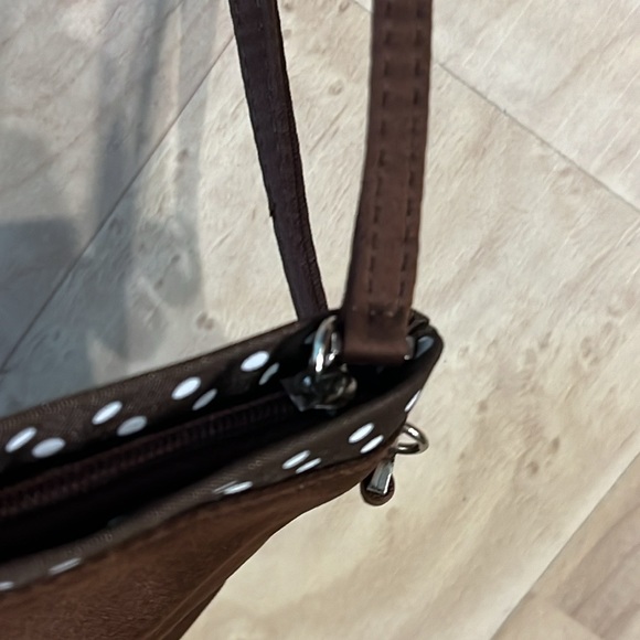 Henri Bendel for Bath and Body Works, Brown Satin Wristlet - Picture 5 of 11